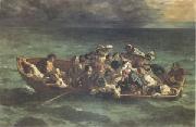 Eugene Delacroix The Shipwreck of Don Juan (mk05) Spain oil painting artist